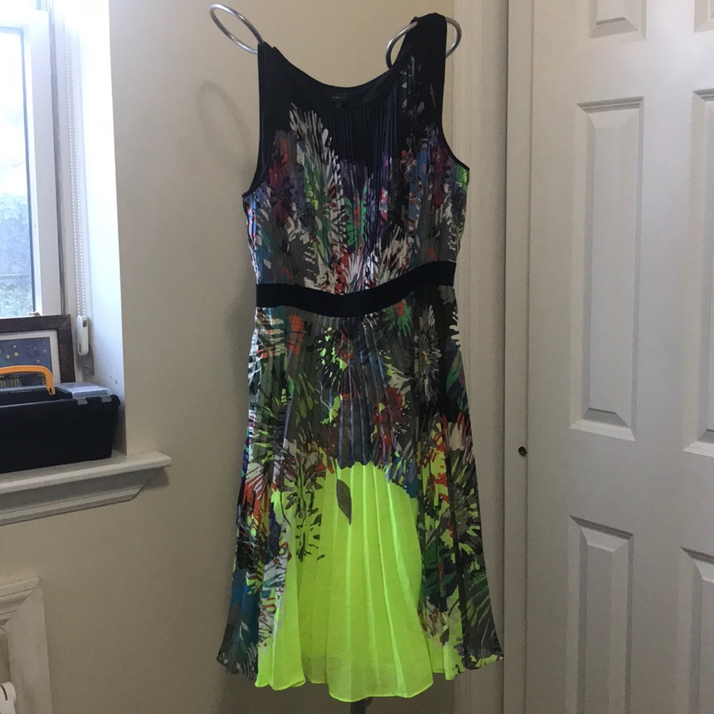 Vibrant BCBG dress
